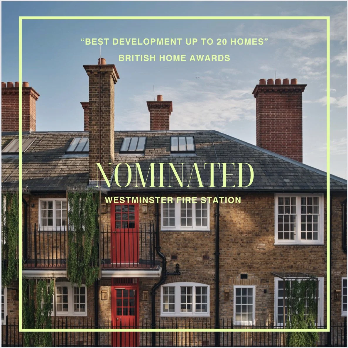 STUDIO L's latest project NOMINATED for the British Homes Awards!