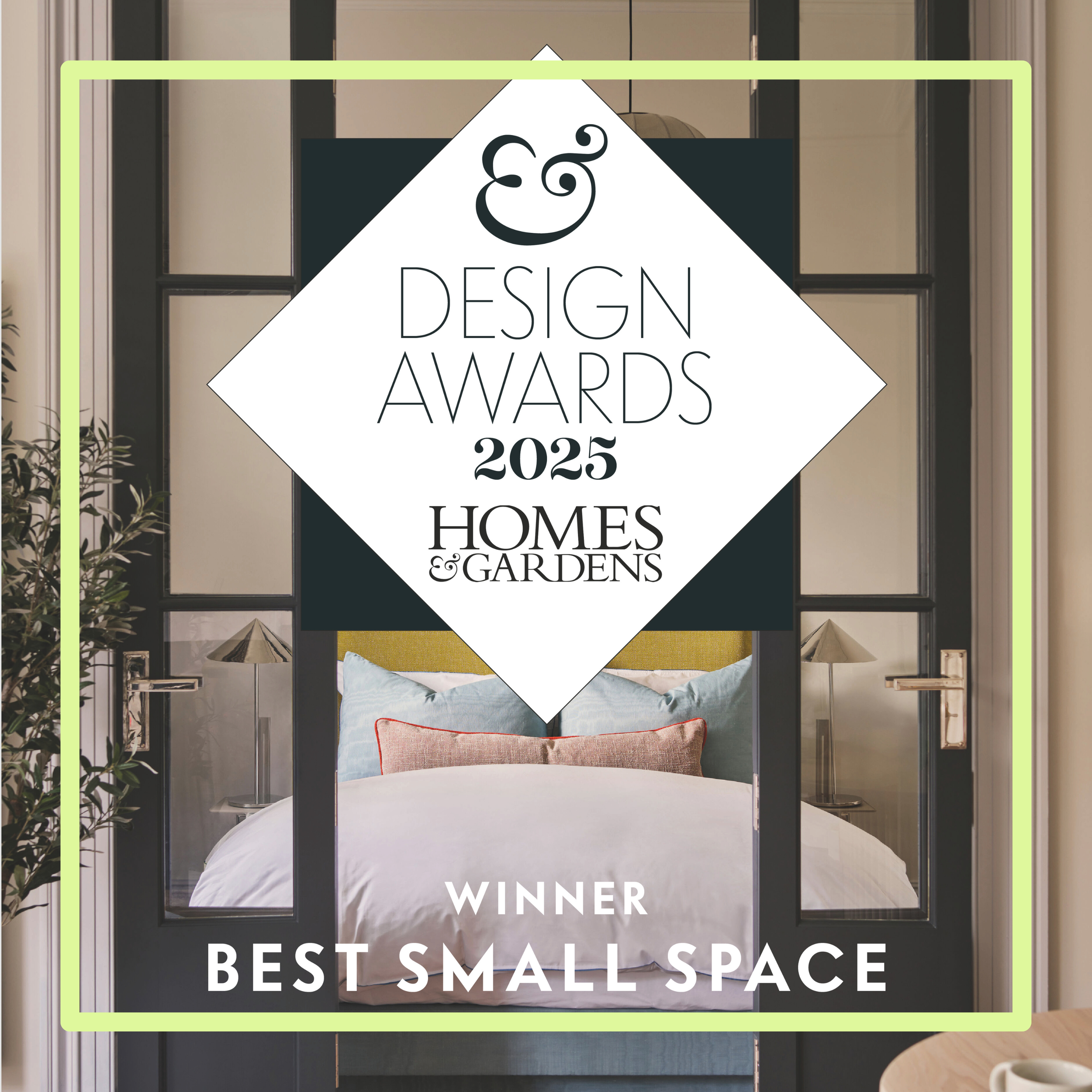 Studio L London WINS  Homes &amp; Gardens Award for…. 