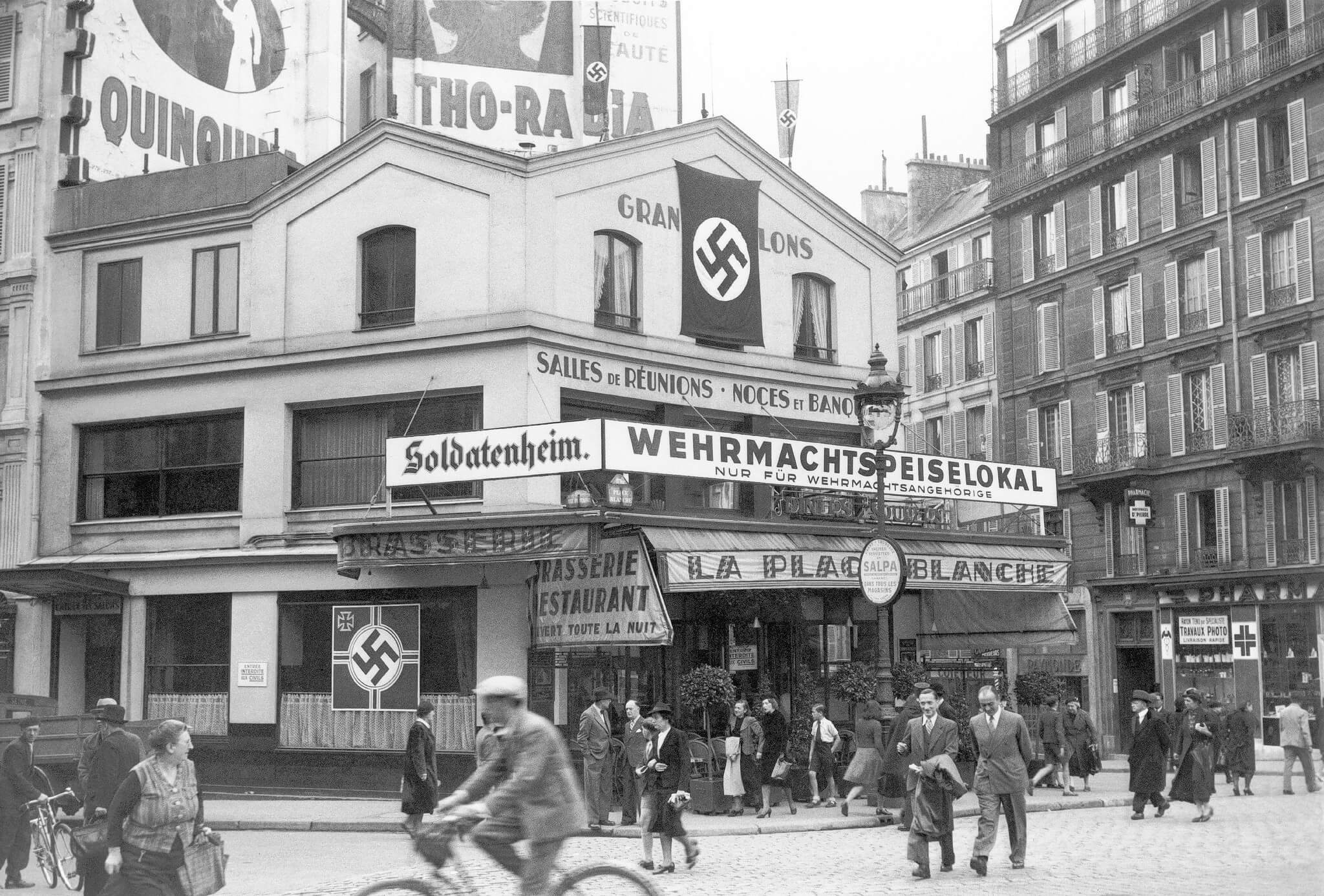 The Storm over Paris - William Grubman - The Nazi Occupation of Paris