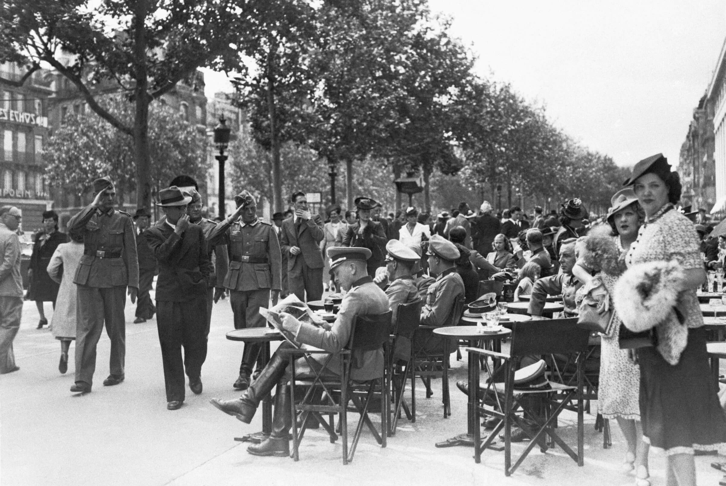 The Storm over Paris - William Grubman - The Nazi Occupation of Paris