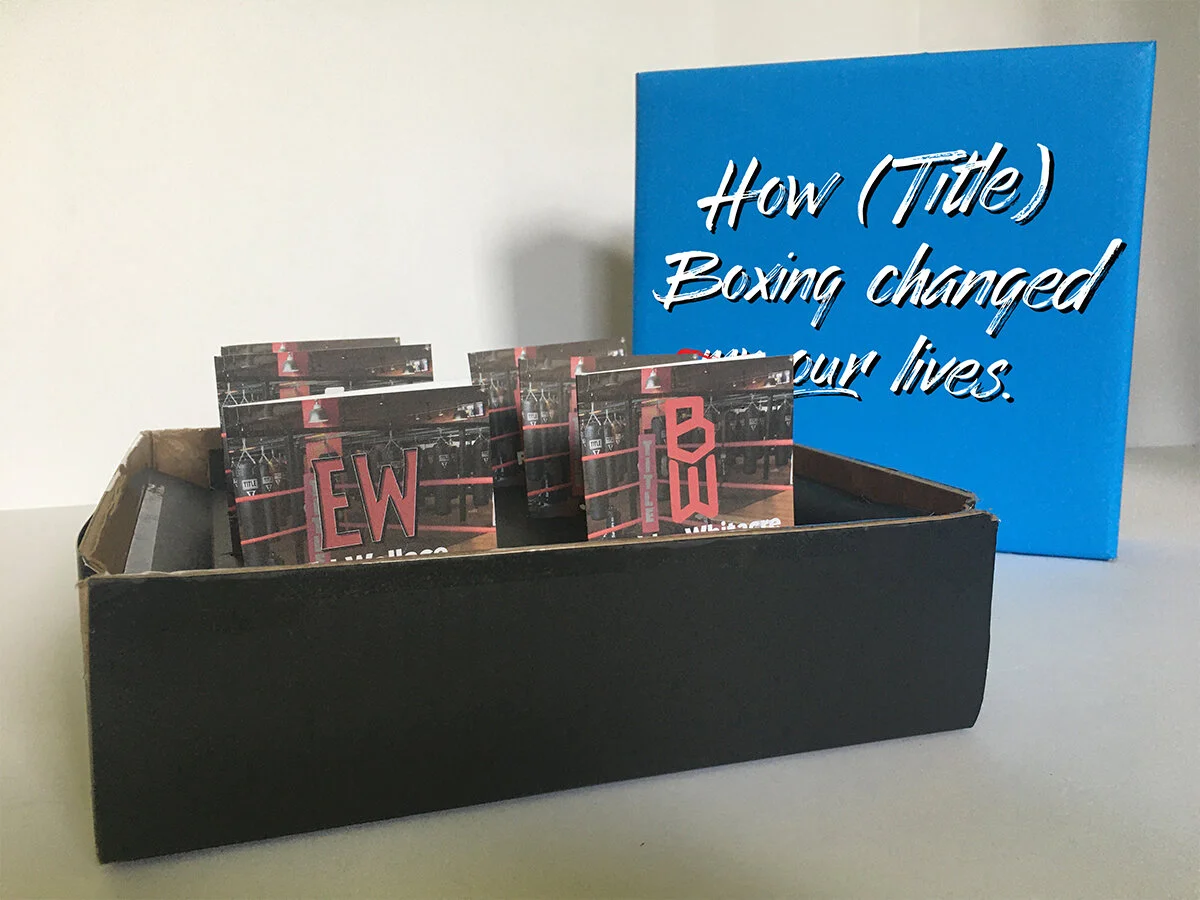 How (Title) Boxing changed our lives booklets