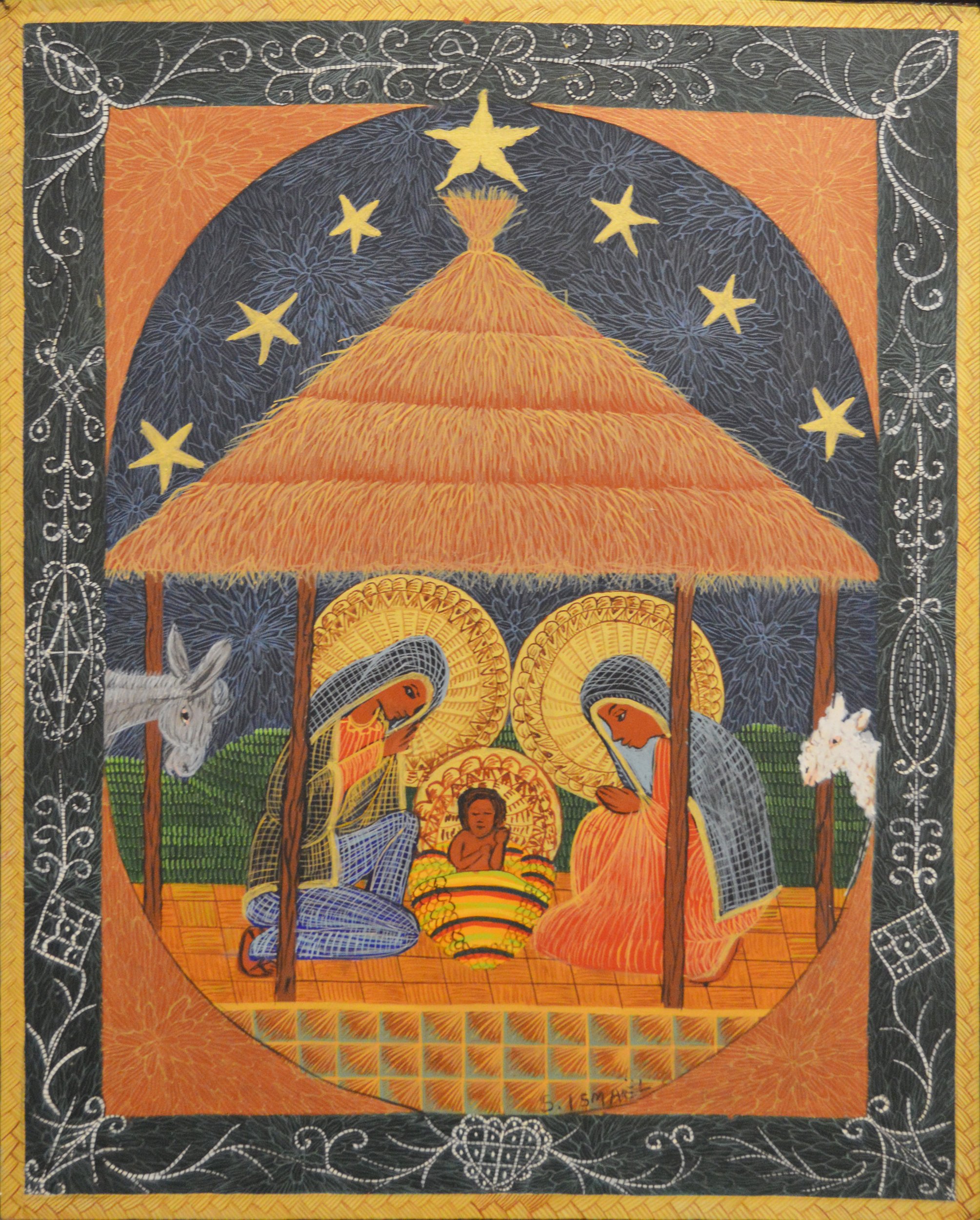Saincilius Ismaël, Nativity, 1983