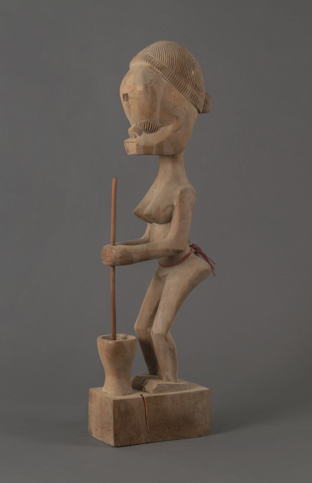 Woman with Mortar and Pestle: Women and Warriors