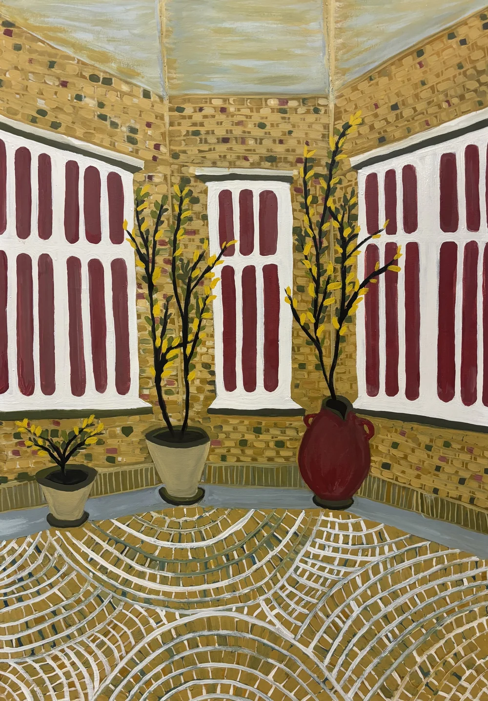 My Courtyard in Iran, 2017