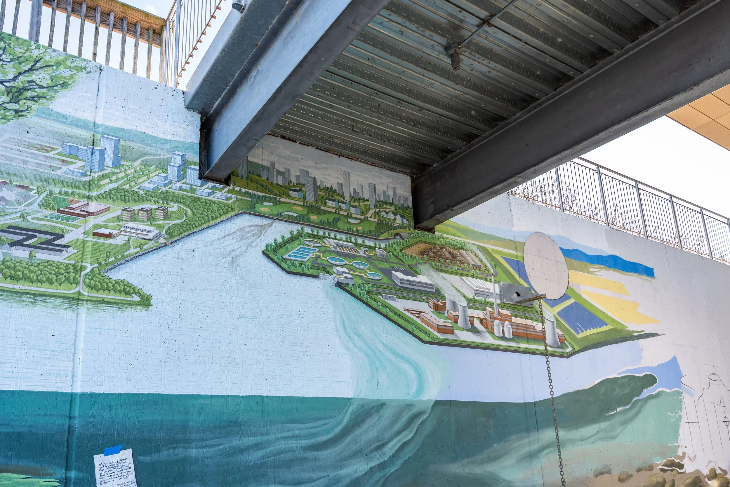 Mural Unveiling - The River's Path