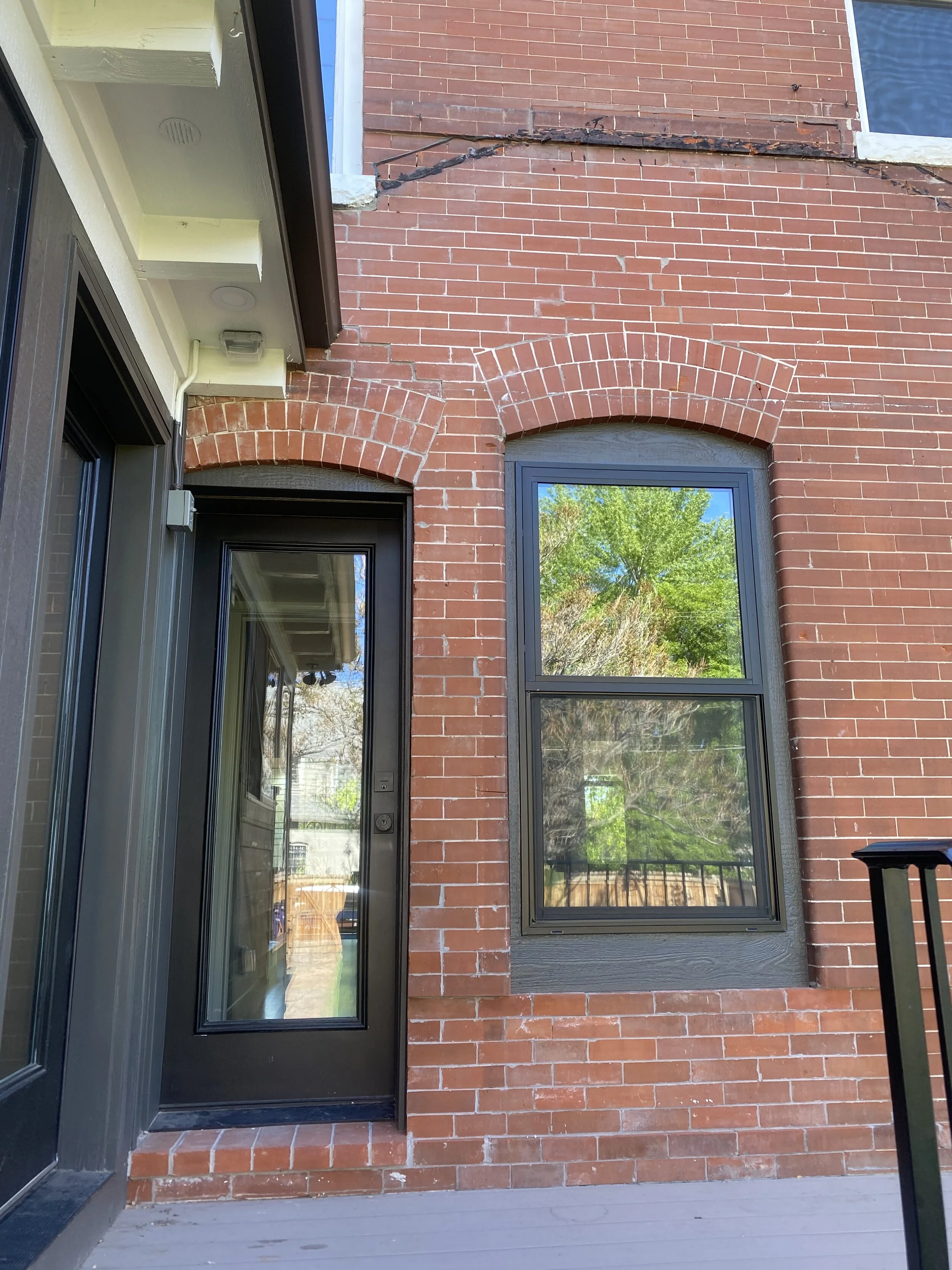 NEW EXTERIOR DOOR AND WINDOW