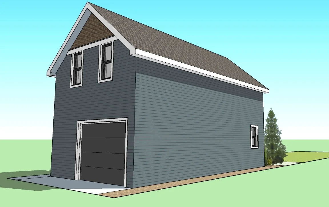 CORNER VIEW ALLEY SIDE