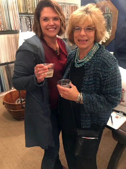 Brooke King, Brooke King Hair; and Sandra Duckett, Kennebunk Coffee Roasters