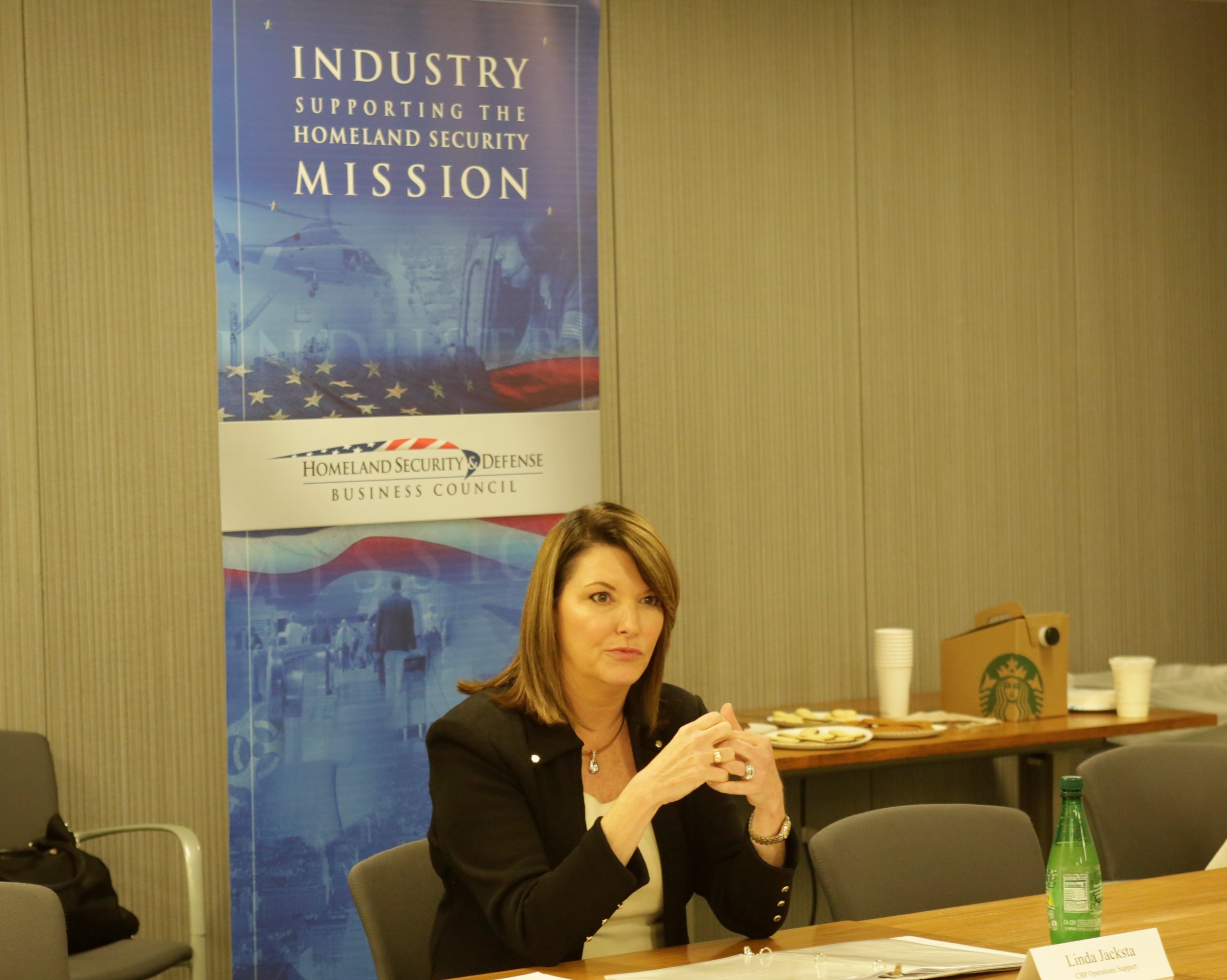 Executive Briefing with Linda Jacksta, Deputy Executive Assistant&nbsp;Commissioner, CBP Operations Support