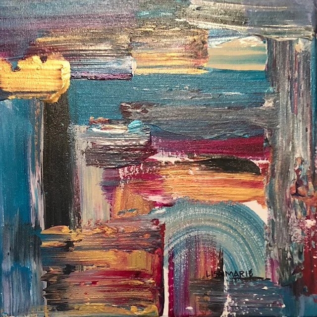 "Untitled" 12"x12" Acrylic on Canvas