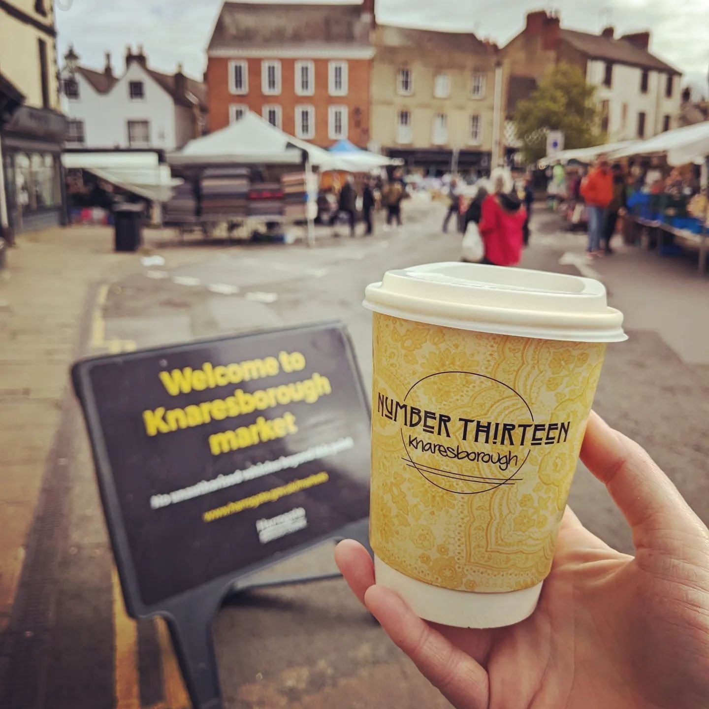 It's Market Day! And for once (fingers crossed🤞🏻) it's not raining!

However, a little PSA to let you know that Castlegate is closed to road traffic from today until Friday (24-26th April) so please be aware if you are driving into town. 

Also, wh