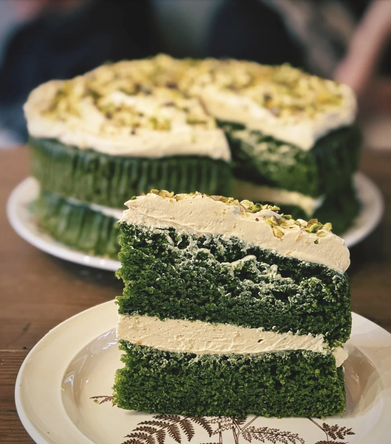 Recipe: Spinach, Orange &amp; Pistachio Cake
