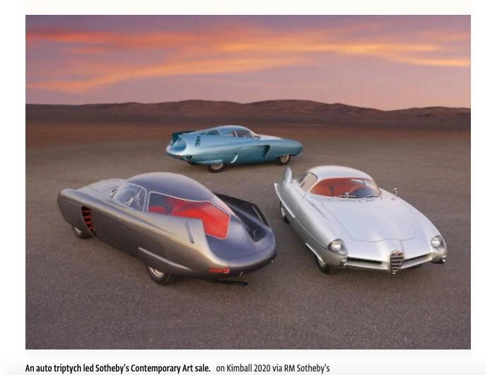 Giacometti, De Chirico and Alfa Romeo cars lead Sotheby's $283m New York sales after major museum works abruptly pulled