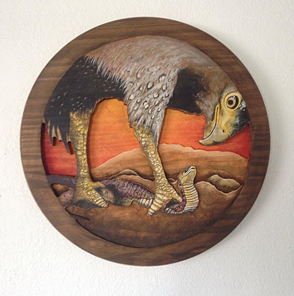 Hawk and Snake