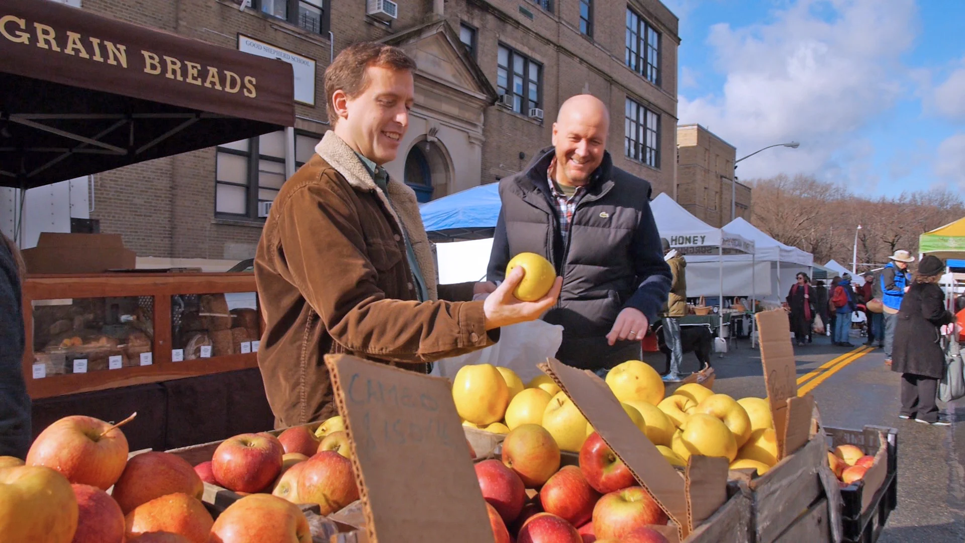 At the Farmer’s Market