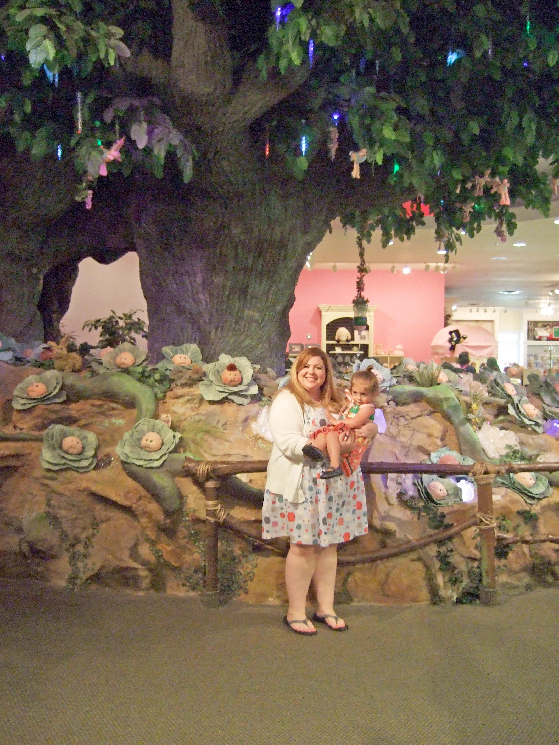 Sharing the magic of the Cabbage Patch Kids with pal Verona