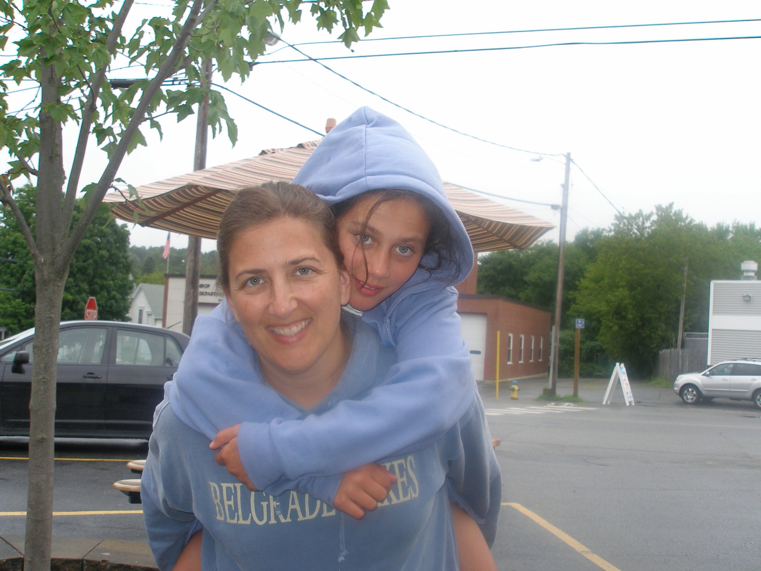 Piggy back ride