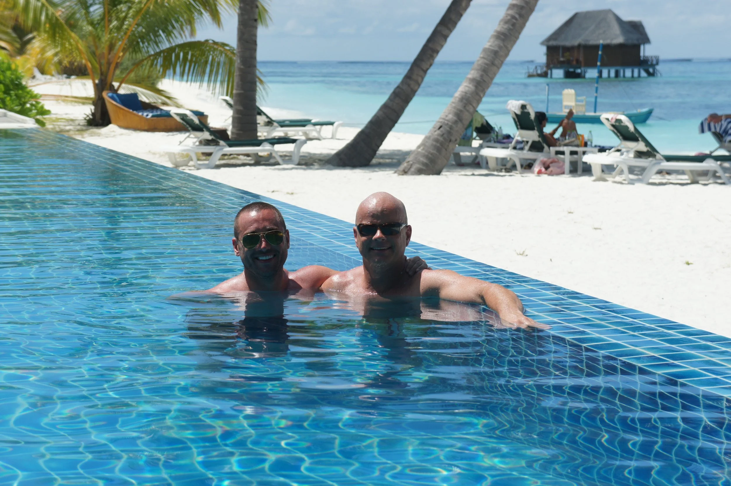  Swimming in the Maldives 