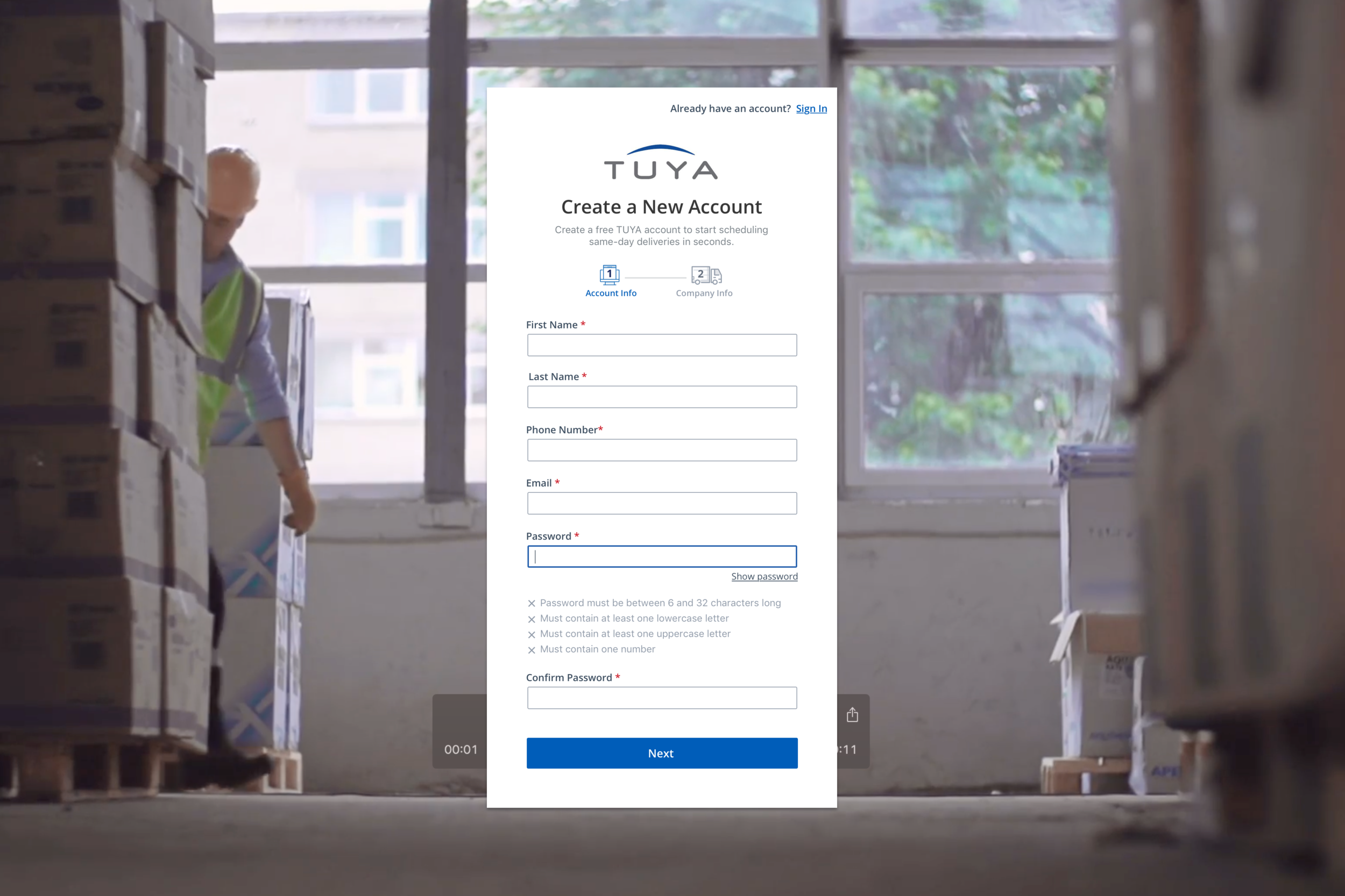 Registration - password intiated.png