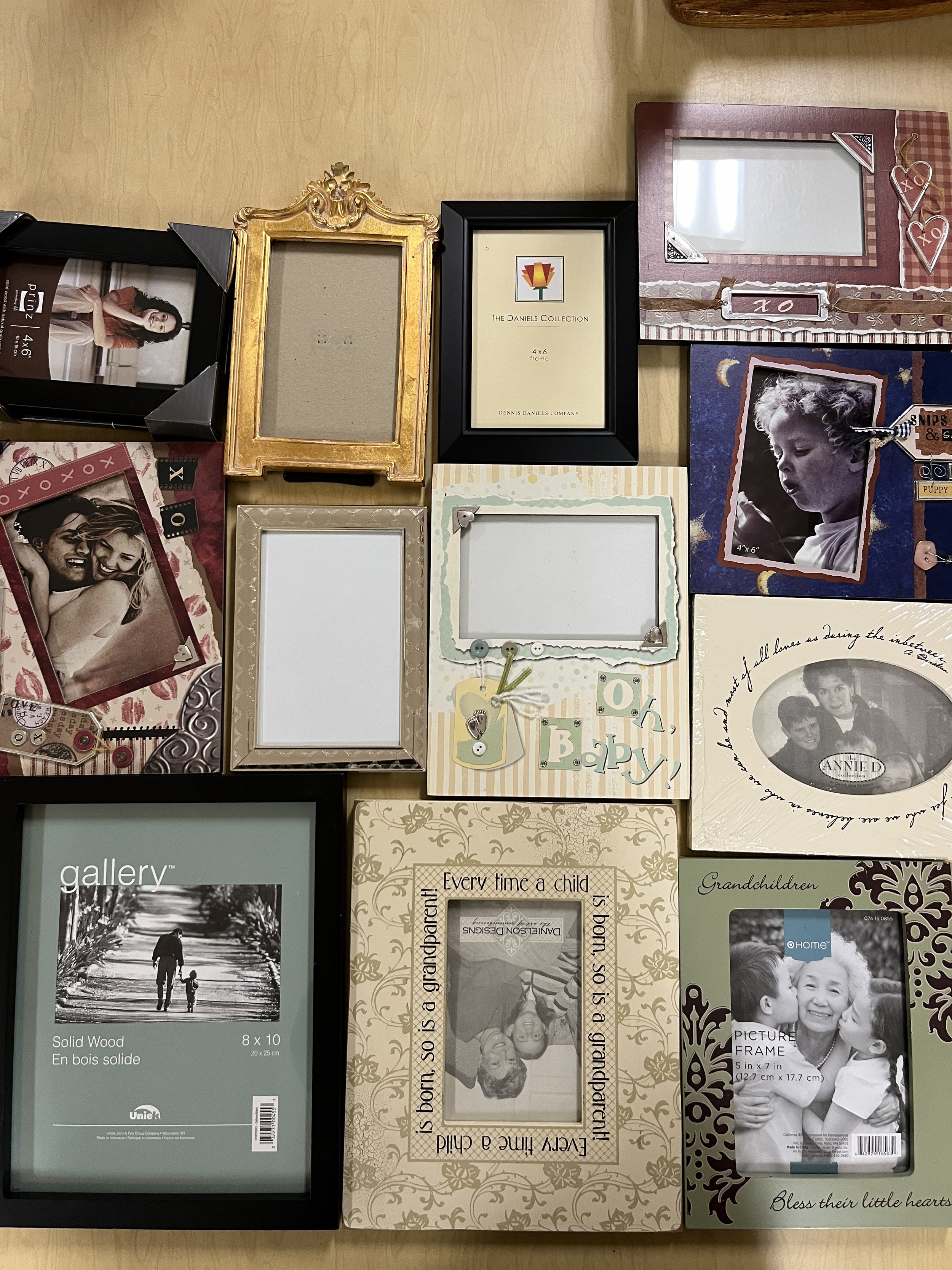 Assortment of Picture Frames