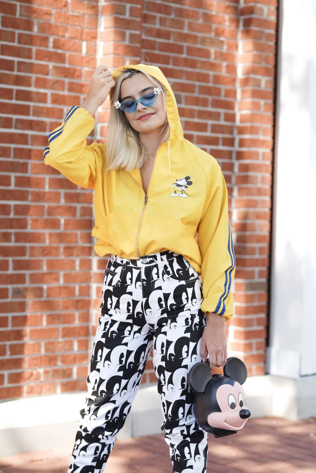 mickey mouse windbreaker jacket