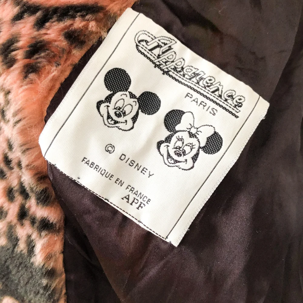 Apparence Paris Disney ミッキー 総柄 ファーコート