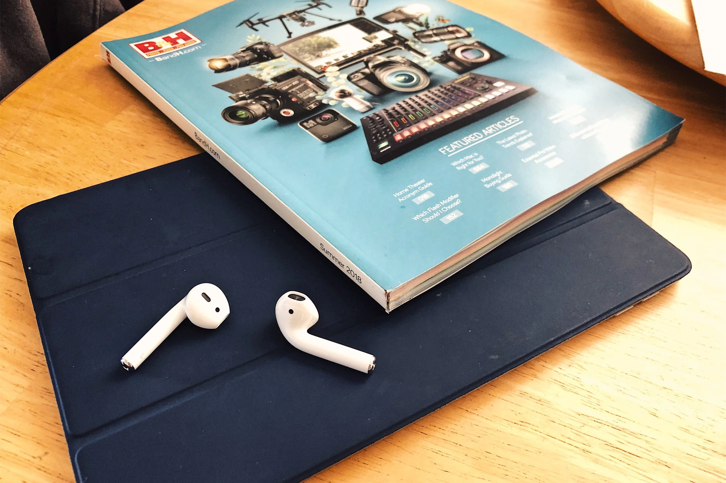 I love it when B&H sends their massive catalog goodies. 