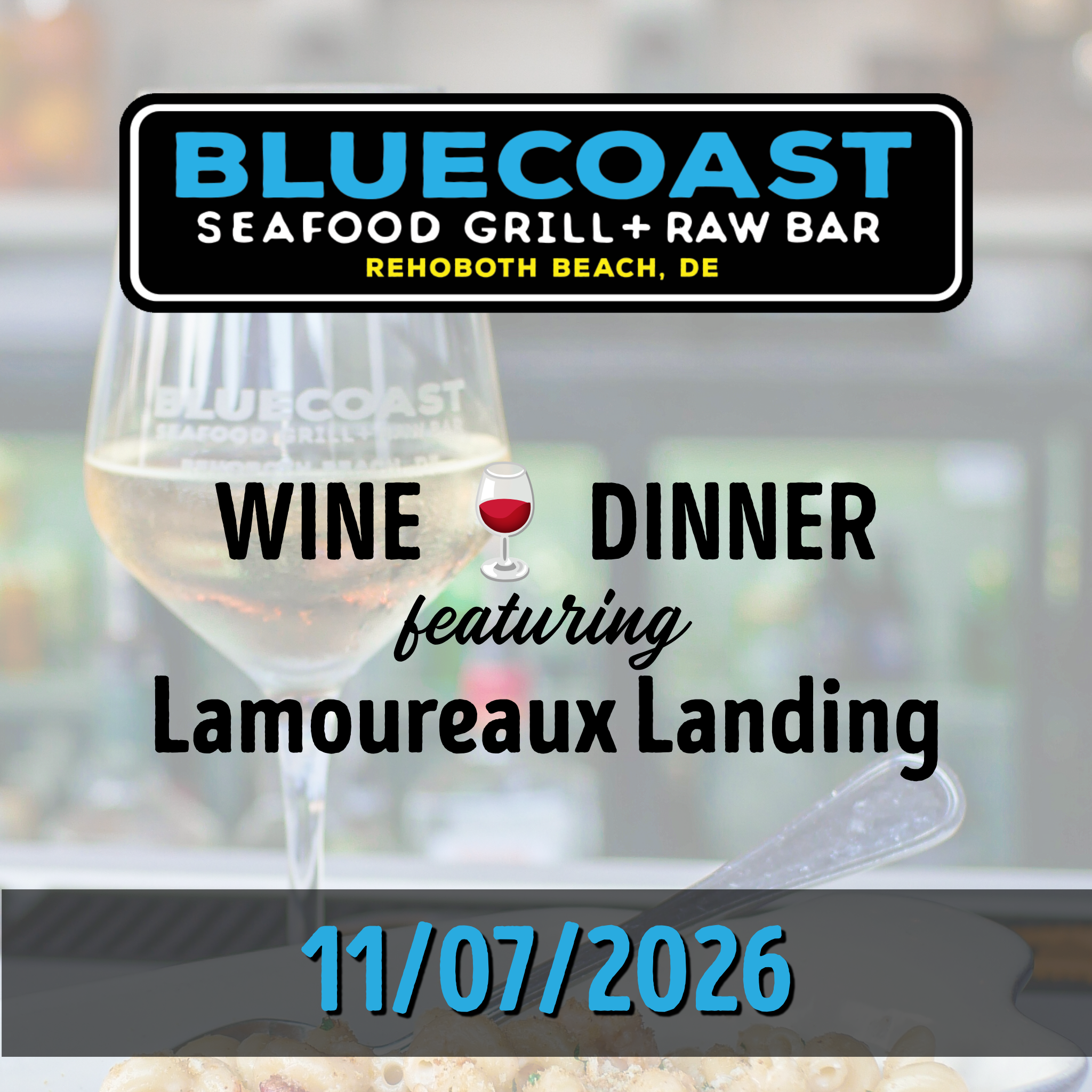 Wine Dinner 🍷 Lamoreaux Landing
