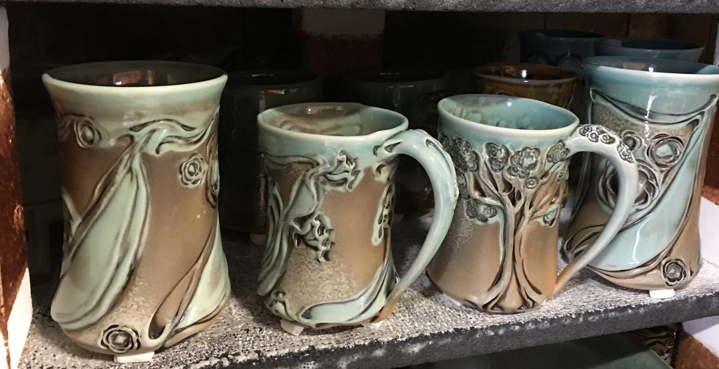 Lora Rust Ceramics Process Kiln.JPG