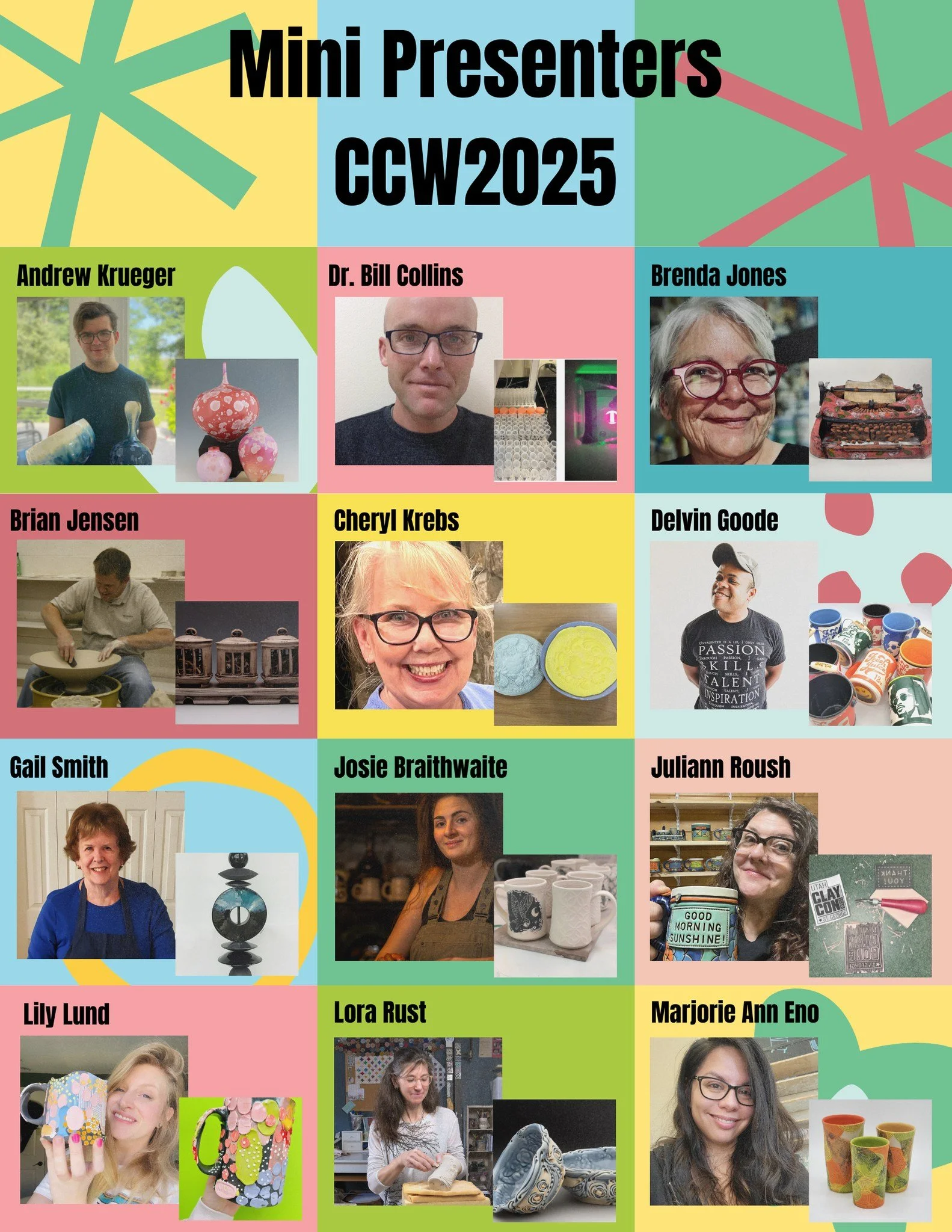 Demonstration at ClayCon West, St. George, Utah January 17-19, 2025