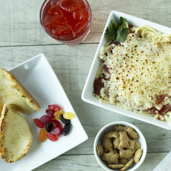 KIDS - Spaghetti with Garlic Bread.jpg