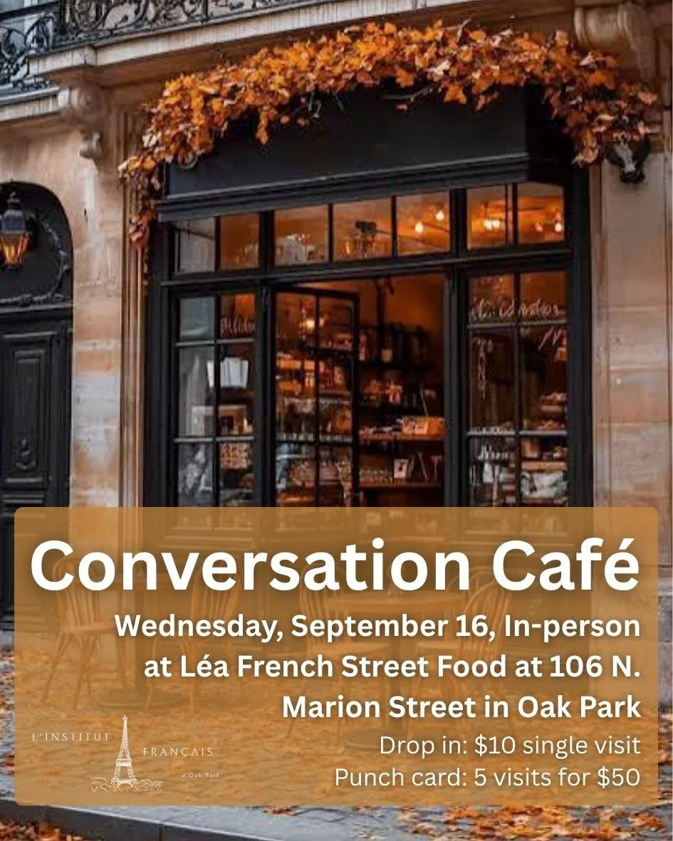 Conversation Café In-person at Léa French Street Food