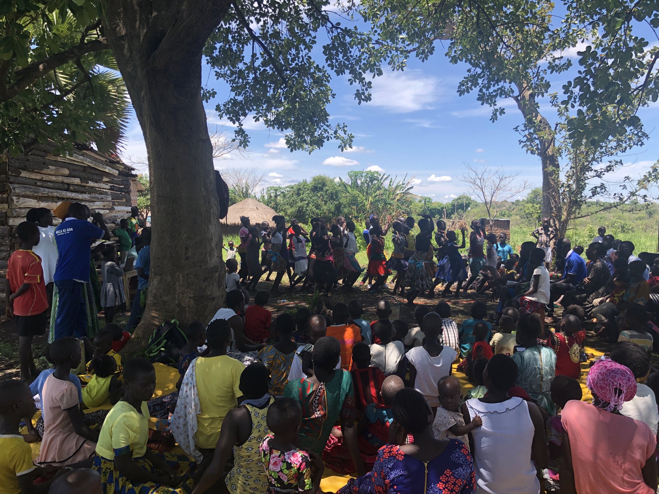 Children and youth performing at our church's Easter celebration