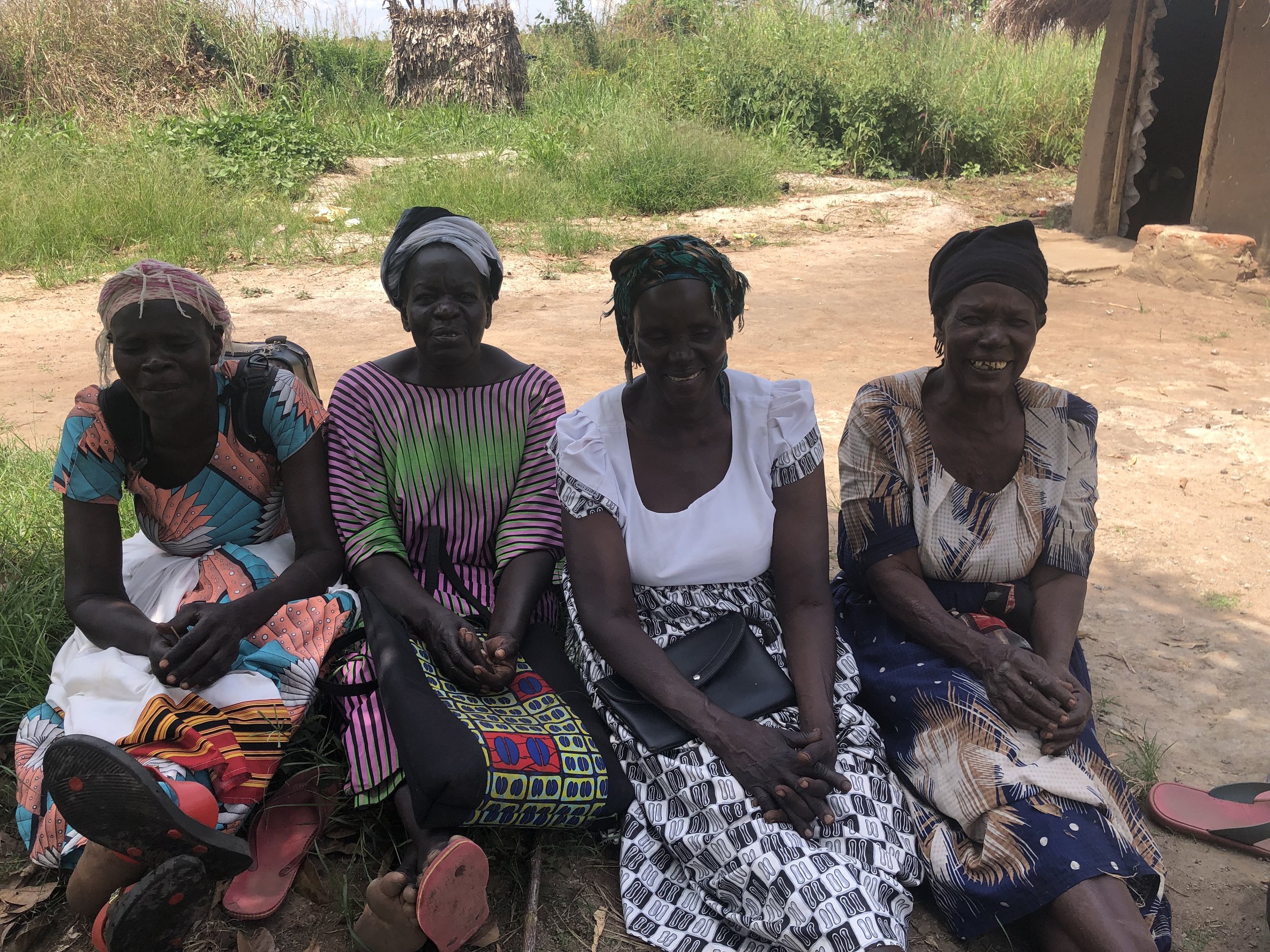 Regular members and church mothers at The Word Community Church