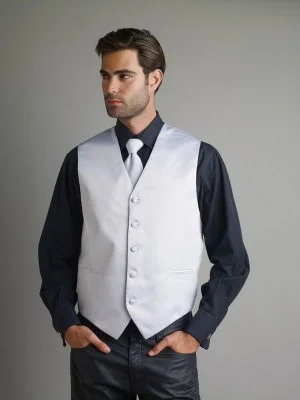 VS1010 Vest & Tie Combo (Gray)