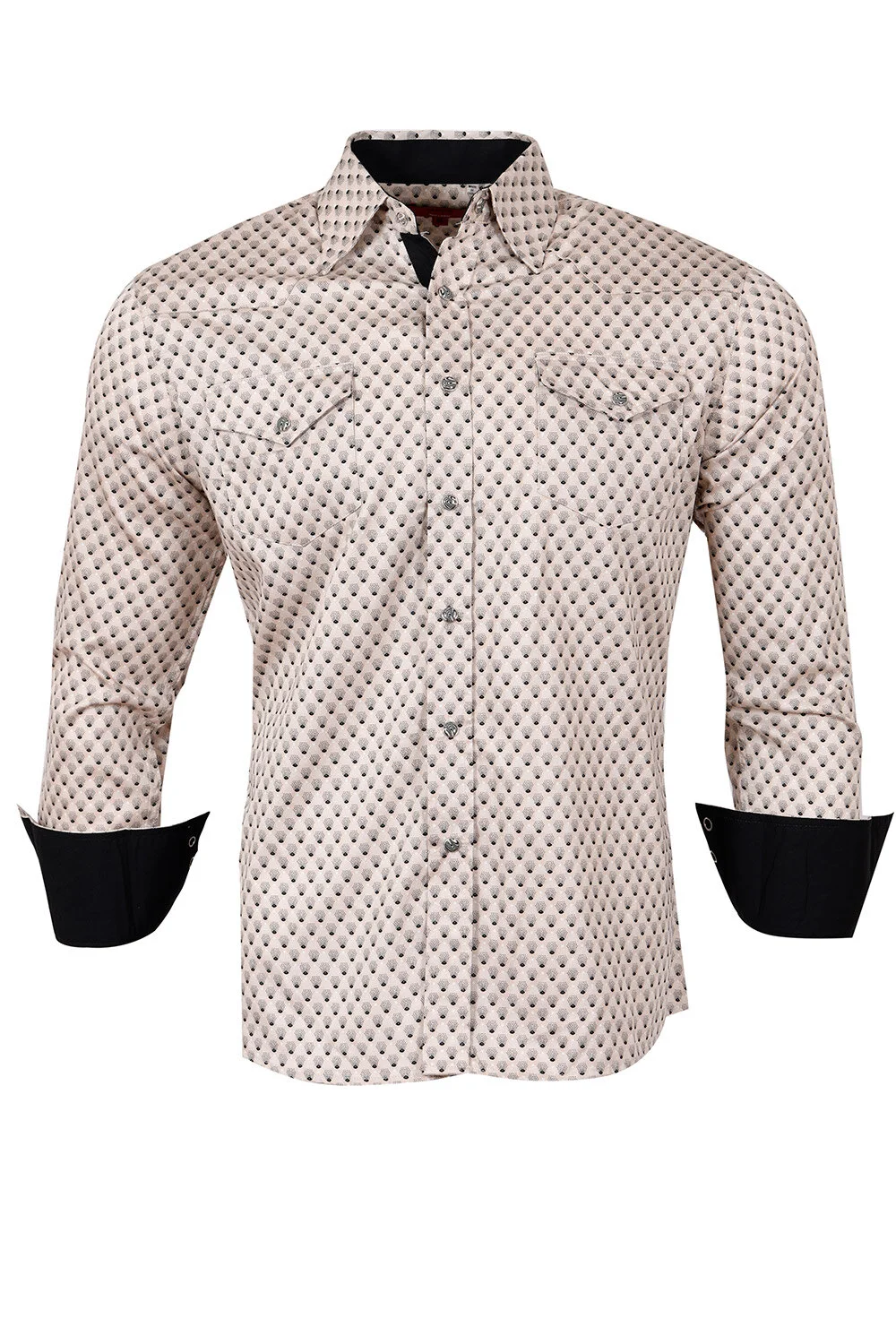 Printed Shirt 425 Khaki