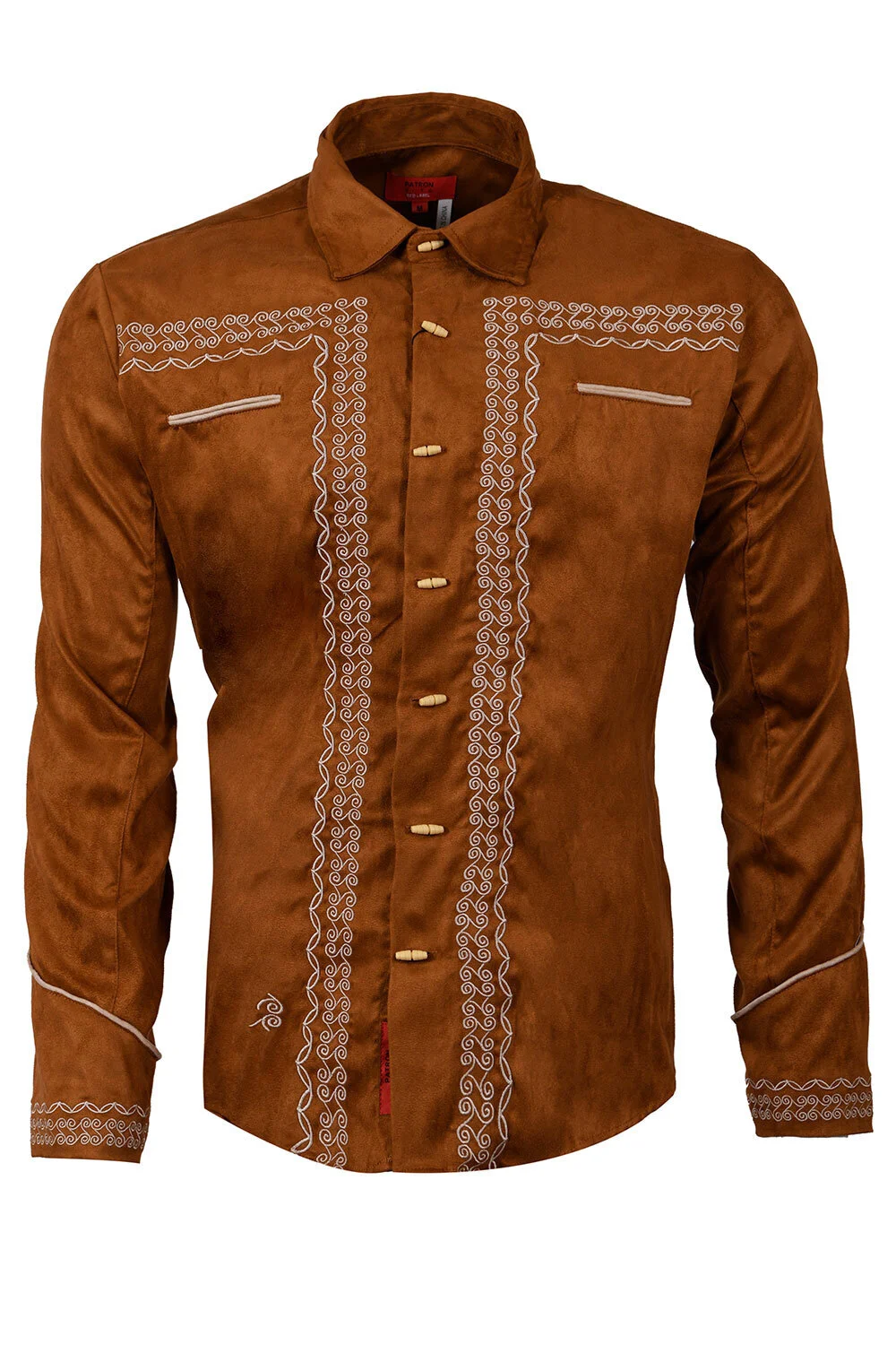 Men's Western Shirt 04480 Brown