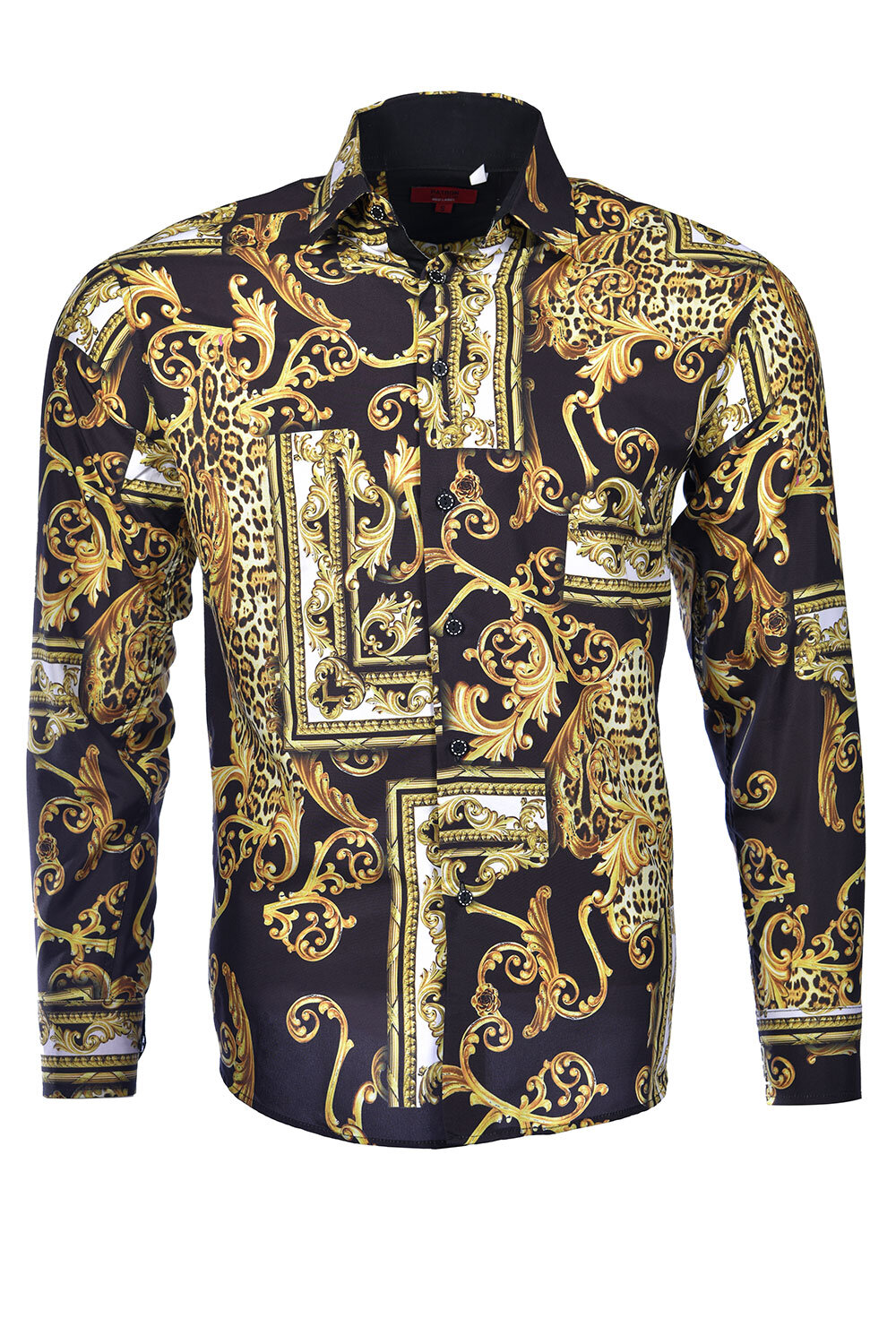 Men's Printed Shirt 1215 Black