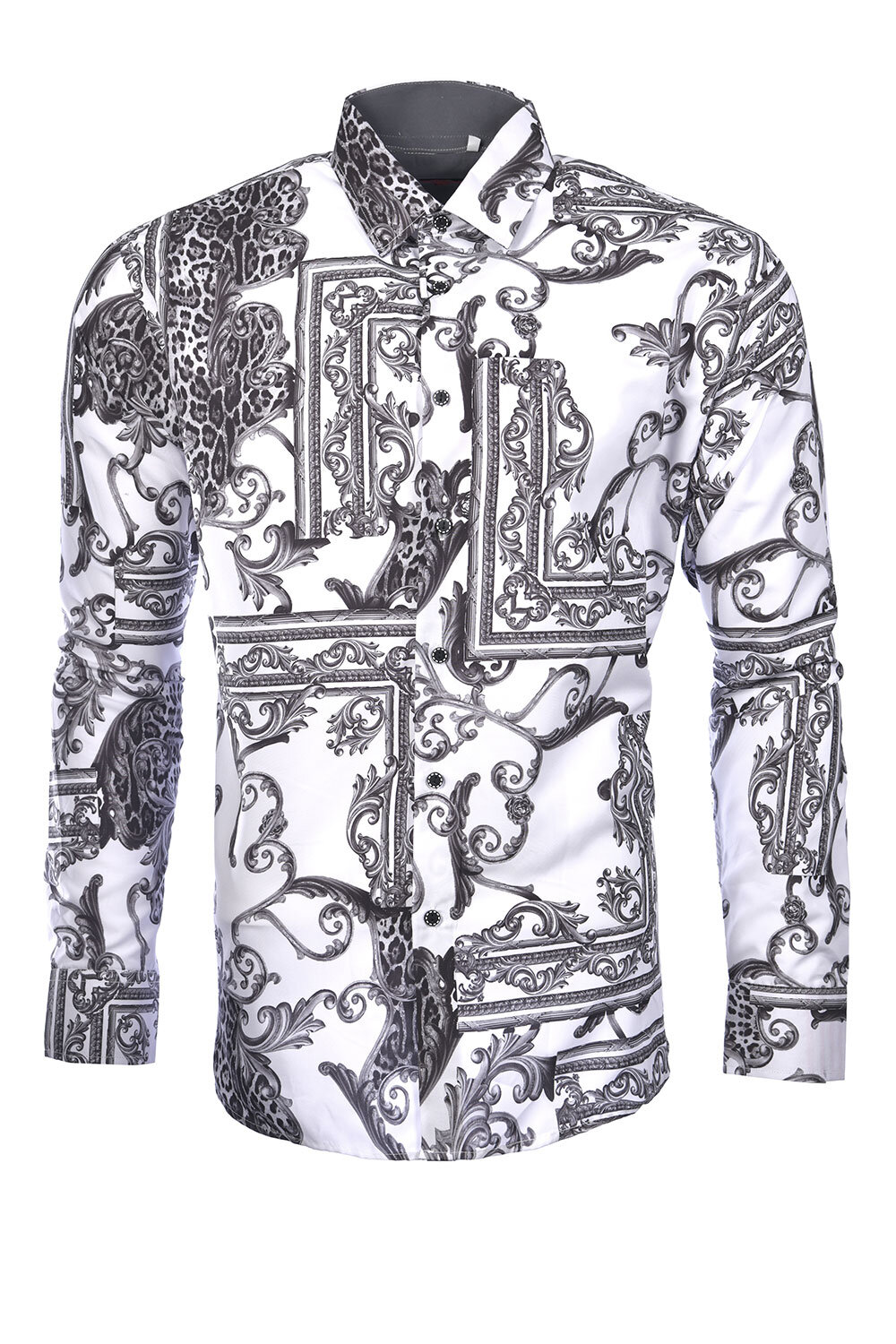 Men's Printed Shirt 1215 White