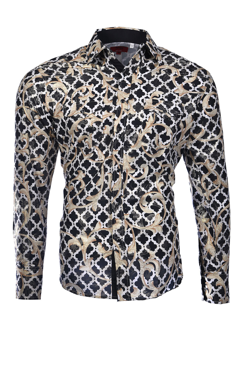 Men's Printed Shirt 1235 Black