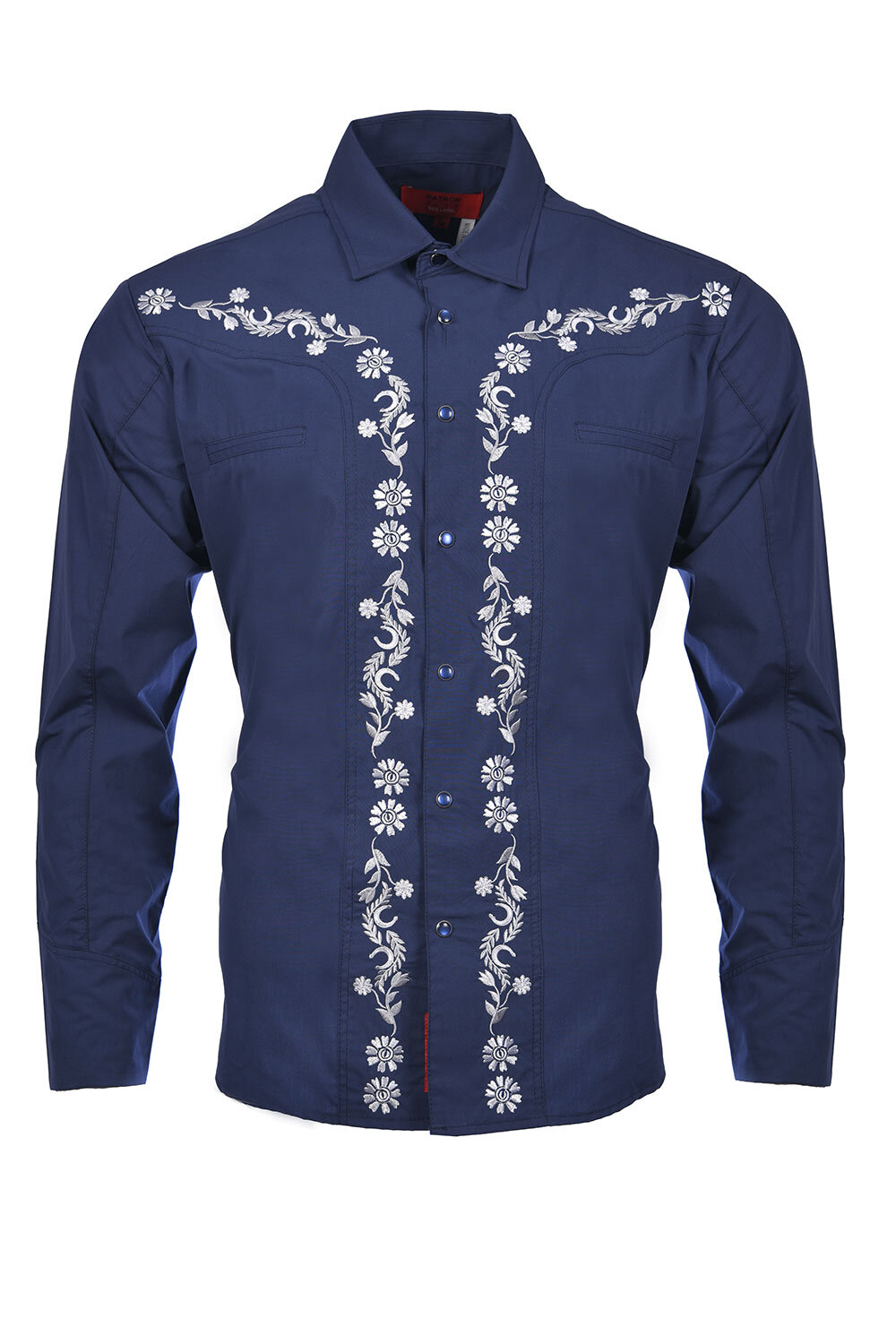 Men's Printed Shirt 04445 Navy