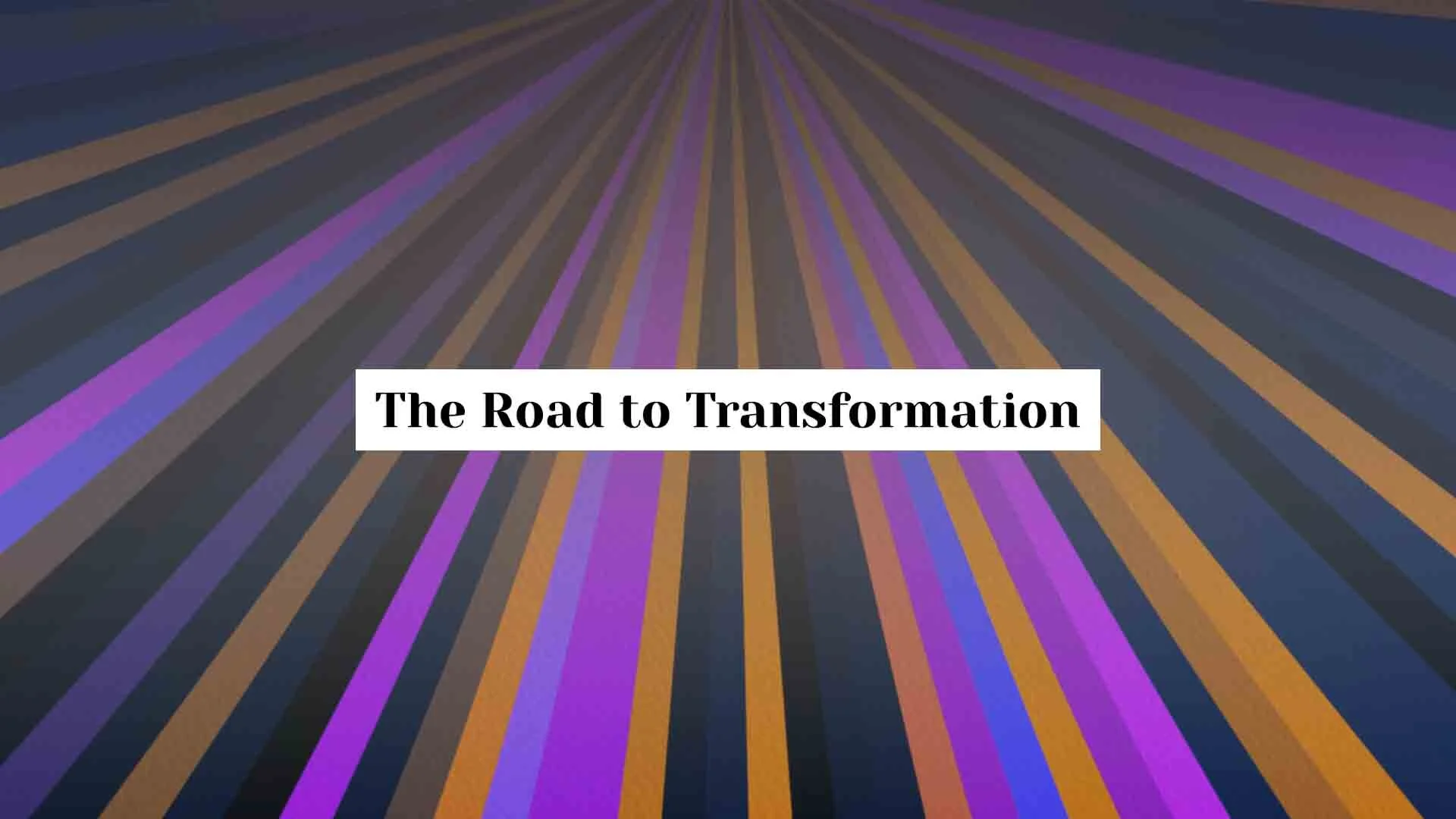The Road to Transformation | Pastor Joemon Joseph | 7th June  2020