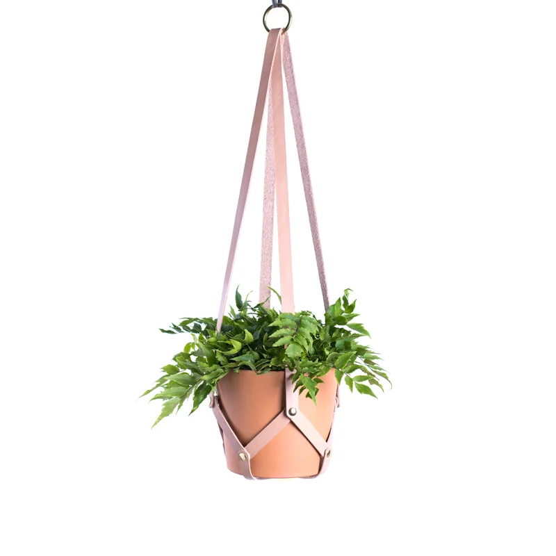 Leather Plant Hanger  Cofield