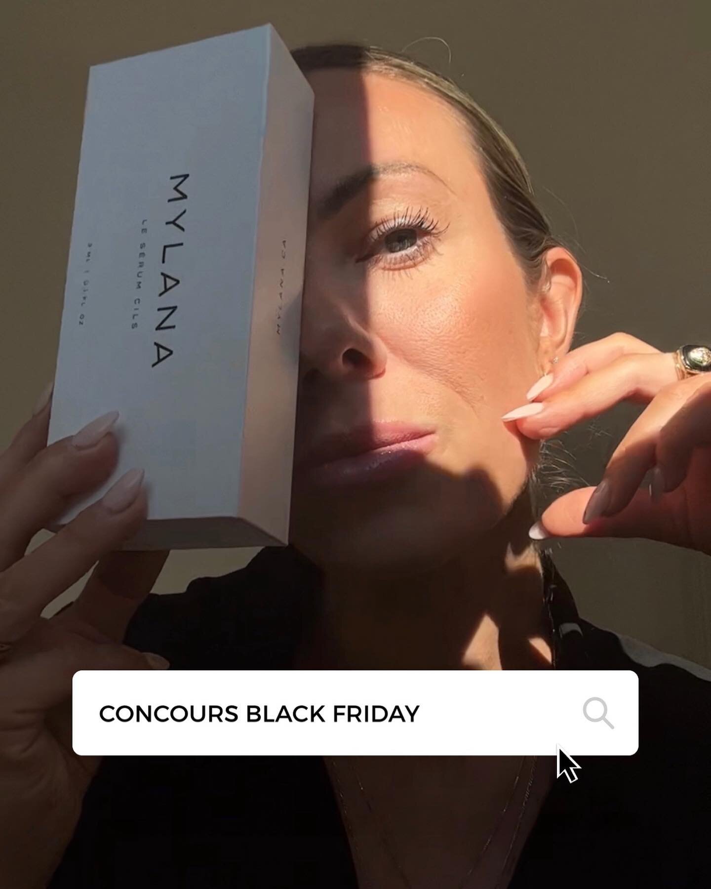 🖤 CONCOURS BLACK FRIDAY 🖤
Au lieu de vous faire d&eacute;penser aujourd&rsquo;hui, nous avons envie de vous g&acirc;ter 😍 Nous vous offrons la possibilit&eacute; de gagner jusqu'&agrave; 450$ en cadeaux 🎁 

Il y aura 6 gagnants qui gagnerons:

🖤