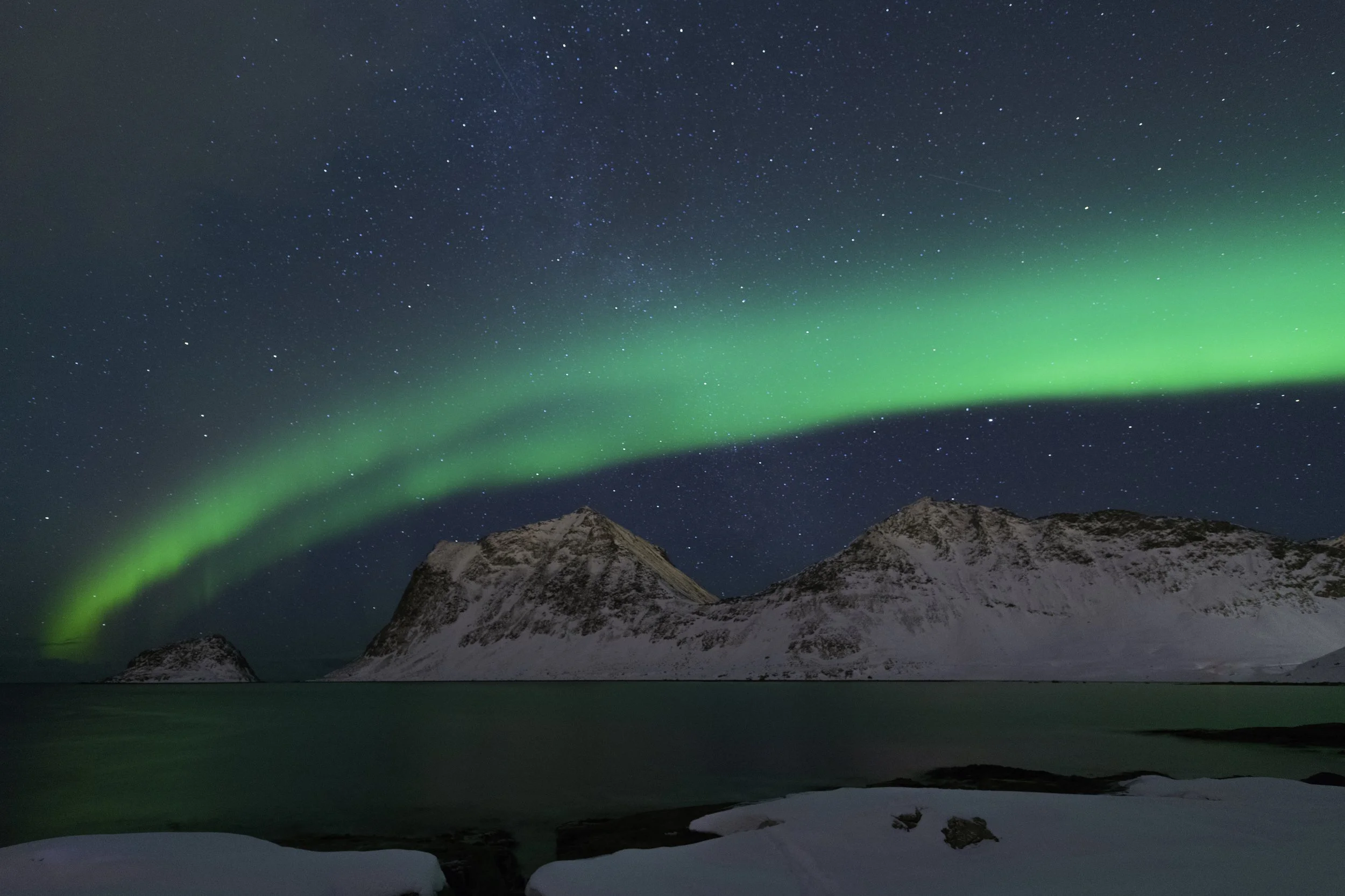 Norway Opening Night Light Show