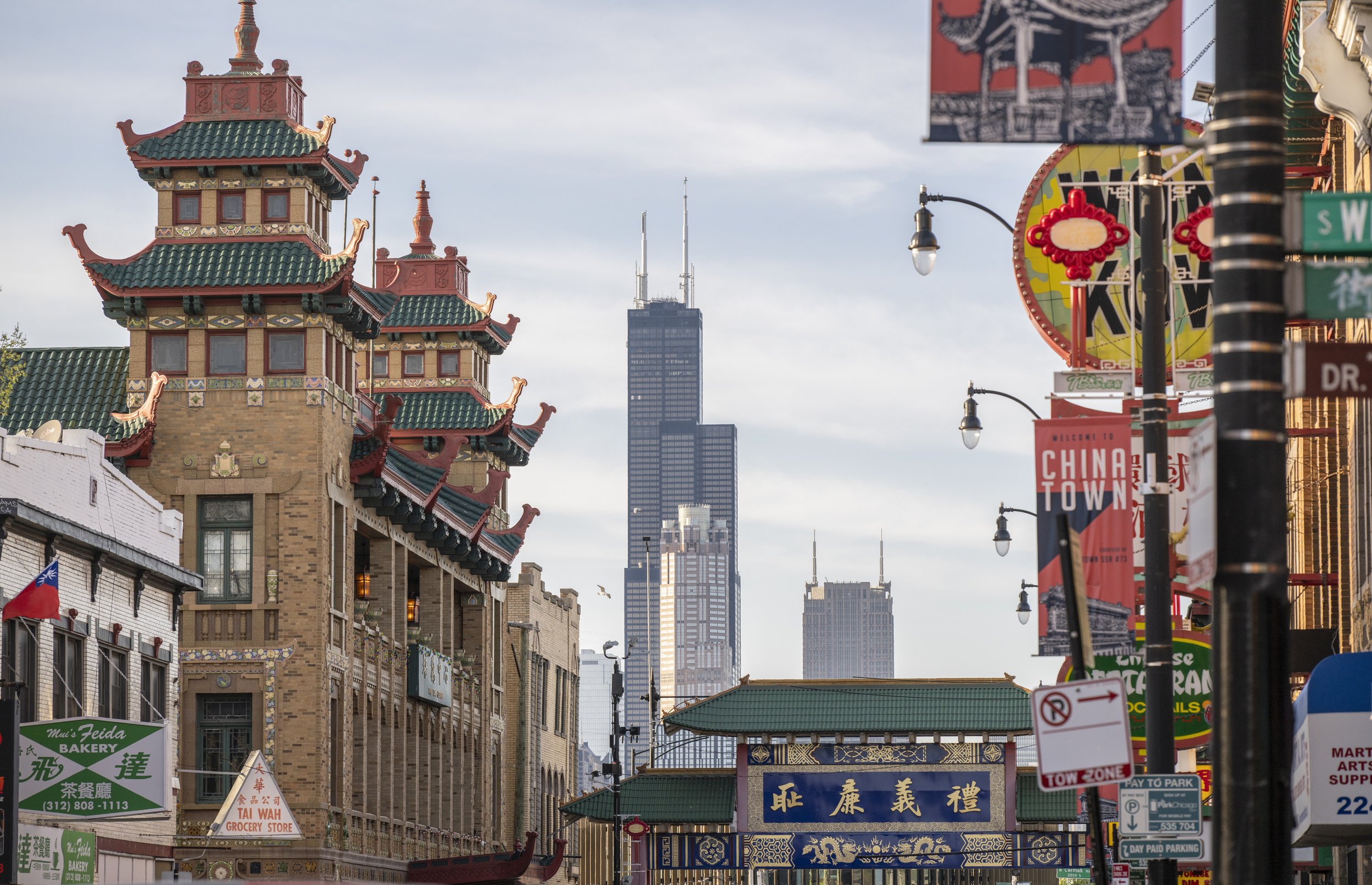 China Town Skyline