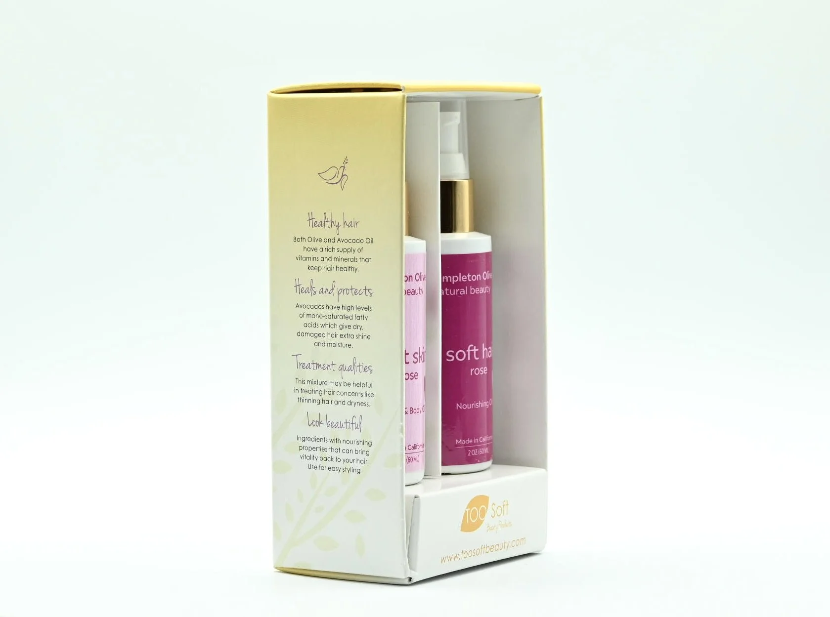 Rose Soft Skin & Hair: Gift Box