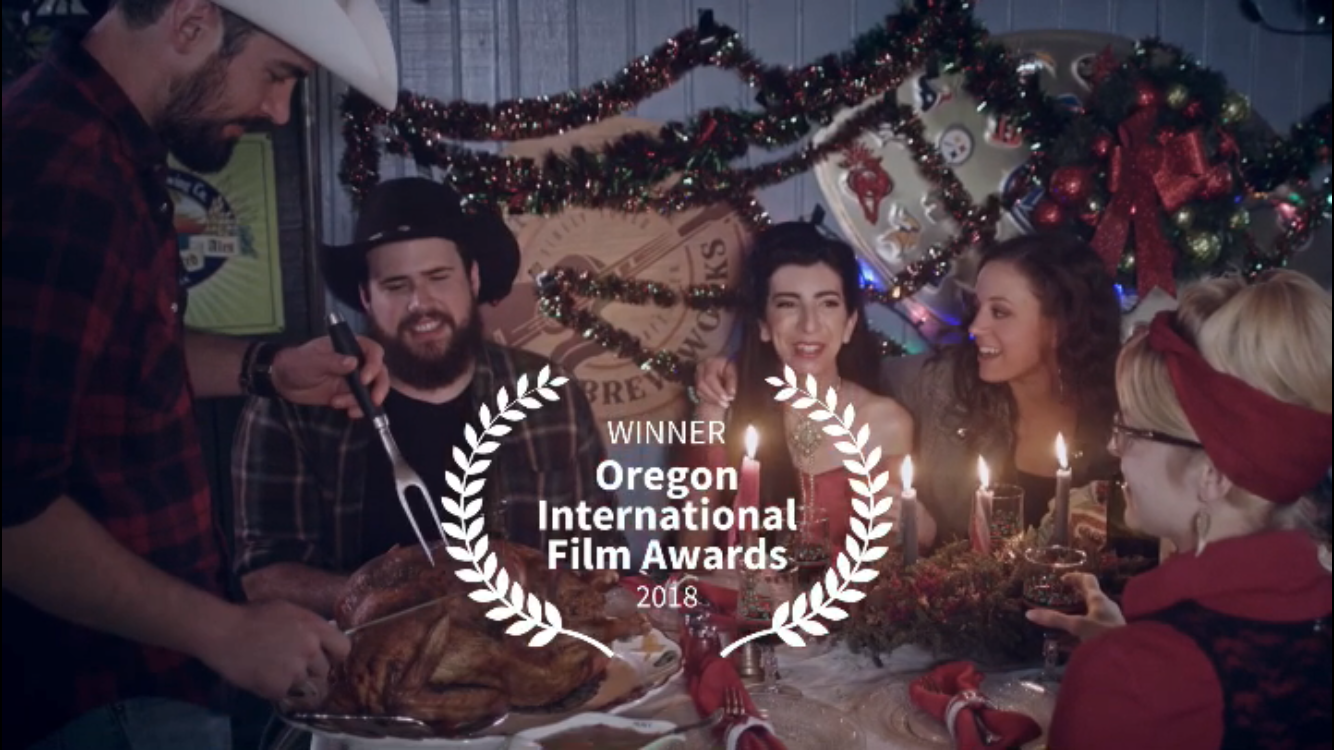 "Unhappy Holiday" Wins Best Music Video in Oregon Film Awards!