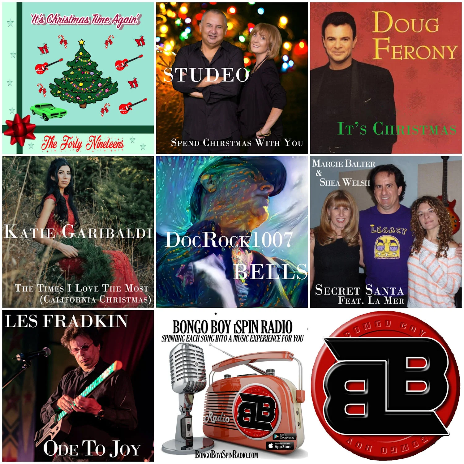 'Home Sweet Christmas' Featured on Bongo Boy iSpin Holiday Radio!