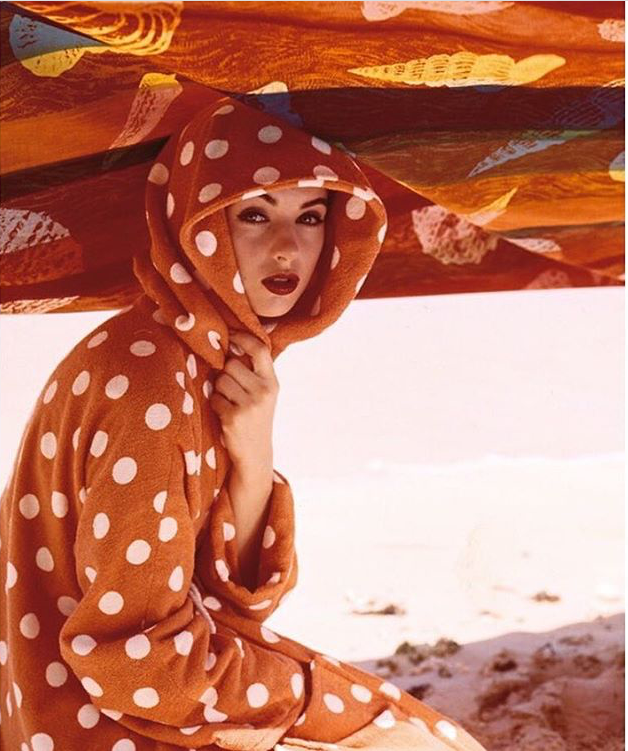 “Beauty and the Sun” Photo by Norman Parkinson for the front cover of Vogue UK, 1957. @norman _ parkinson_archive @vintage_vogue